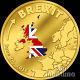 BREXIT COIN 1/10 TENTH OZ 24K GOLD PROOF JUNE 23 2016 Cook Islands 20 DOLLARS