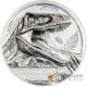 CARCHARODONTOSAURUS Jurassic Relics 1 Oz Silver Coin 5$ Cook Islands 2026