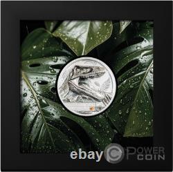 CARCHARODONTOSAURUS Jurassic Relics 1 Oz Silver Coin 5$ Cook Islands 2026