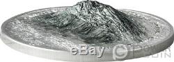 CARSTENSZ PYRAMID 7 Summits 5 Oz Silver Coin 25$ Cook Islands 2020