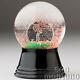 CHERRY BLOSSOMS GLOBE 1/10 oz Silver Coin in SNOWGLOBE 2017 Cook Islands $1
