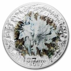 CIT 2021 Cook Is. Elbrus The Seven 7 Summits S$25 5oz Silver Coin NGC MS 70 UC