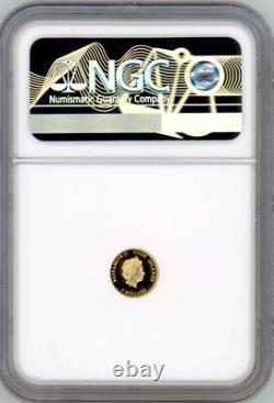 CIT 2022 Cook Islands. 5g Gold Coin $5 Memorial Queen Elizabeth II NGC 69 FR