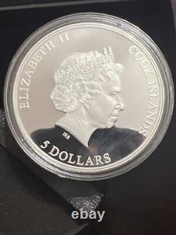 CIT 2023 1 oz Proof Cook Islands Big City Lights Sydney Silver Coin Fast Ship