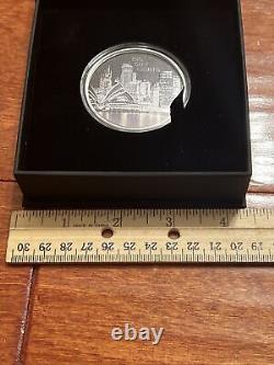 CIT 2023 1 oz Proof Cook Islands Big City Lights Sydney Silver Coin Fast Ship