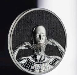 CIT Mint 2023 Cook Islands Second Skin UHR 1 oz Silver Proof withBox+COA