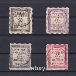 COOK ISLANDS 1892, SG# 1-4, CV £200, Used