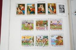 COOK ISLANDS 1920s-1980s COLLECTION OF 500+ MINT STAMPS STORED IN HARRIS ALBUM