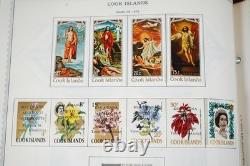 COOK ISLANDS 1920s-1980s COLLECTION OF 500+ MINT STAMPS STORED IN HARRIS ALBUM