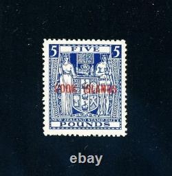 COOK ISLANDS 1950 5£ SG 136w / SC 126c / Inverted Watermark (MNH)
