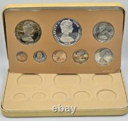 COOK ISLANDS 1978 SILVER PROOF COIN SET IN Box + COA