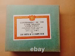 COOK ISLANDS 1979 Captain Cook Death 20C Value Set of 250 Sheets UNOPENED RARE