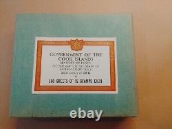 COOK ISLANDS 1979 Captain Cook Death 30c Set of 250 Sheets UNOPENED RARE