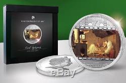 Cook Islands 2009 20$ Masterpieces Of Art Spitzweg Poor Poet 3 Oz Silver Coin