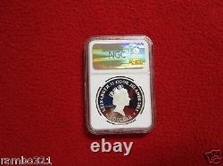 COOK ISLANDS DIAMOND JUBILEE GOLD CUP ASCOT $1 NGC PF69 Silver Coin Bullion