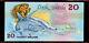 COOK ISLANDS P5a $20 1987 GREAT WHITE NOTE in PERFECT UNC CONDITION