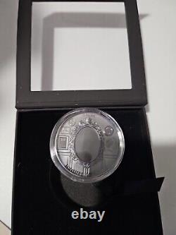 COOK ISLANDS THE STANLEY $10 COIN 2023 2 OZ SILVER MOST HAUNTED PLACES With BOX