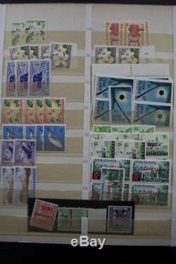 COOK Islands Commonwealth Dealer Stock / Stamp Collection