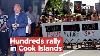 China Deal Fears Prompt Protests Outside Cook Island Parliament 1news On Tvnz