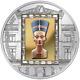 Cook 2012 Masterpieces of Art The Bust of Nefertiti Mask Gold Silver Coin 4