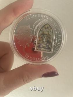 Cook Island $10 2011 Windows of Heaven Seville Cathedral