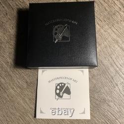 Cook Island $20 Masterpice Of Art 2010 Huge Renoir The Sleeping Bather 3oz Siv