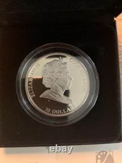 Cook Island 2010 $20 Silver Masterpieces of Art Carlo Maratta Holy Night