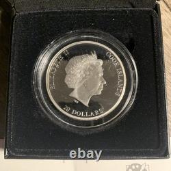 Cook Island 2013 $20 Masterpice of Art Lady Godiva by John Collier 3oz Silver