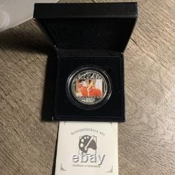 Cook Island 2013 $20 Masterpice of Art Lady Godiva by John Collier 3oz Silver