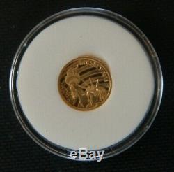 Cook Islands 1/10 OZ. 24 PURE GOLD 2011 $5 Coin BRILLIANT UNCIRCULATED