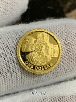 Cook Islands 1 Dollar 2003'Henry VIII' 1/25oz Gold Coin