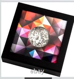 Cook Islands $10 2022 SILVERLAND The Rock 2 oz silver coin proof