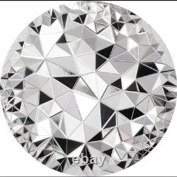 Cook Islands $10 2022 SILVERLAND The Rock 2 oz silver coin proof