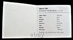 Cook Islands 10 Dollar Nano Life 50 gr. 999 silver Proof with Nanochip, Box