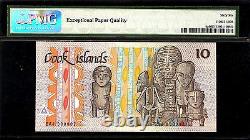 Cook Islands 10 Dollars 1987 PMG 66 EPQ UNC Pick # 4a S/N BAJ000002 Low #