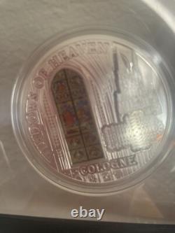 Cook Islands, 10 Dollars, 2010, Windows of Heaven Cologne Cathedral
