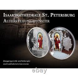 Cook Islands 10 Dollars 2012 Windows of Heaven St. Petersburg Silver