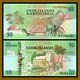 Cook Islands 10 Dollars, ND 1992 P-8 Replacement ZZZ Prefix Unc