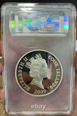 Cook Islands $10 Hello Kitty Silver 5oz 2009 PCGS PR69DCAM