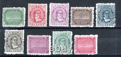 Cook Islands 1902 set SG 28-36 MH