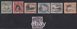 Cook Islands 1932 no withm perf 13 set sg 99-105 good to fine used