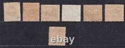 Cook Islands 1932 no withm perf 13 set sg 99-105 good to fine used