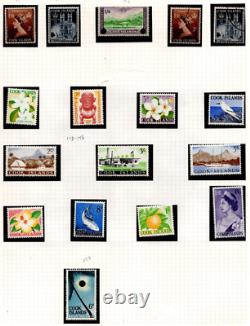 Cook Islands 1940-1960s Collection Of 137 Stamps Mint Never Hinged & Used