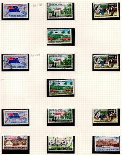 Cook Islands 1940-1960s Collection Of 137 Stamps Mint Never Hinged & Used