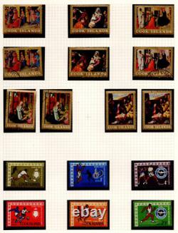 Cook Islands 1940-1960s Collection Of 137 Stamps Mint Never Hinged & Used