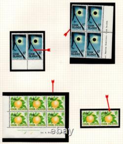 Cook Islands 1940-1960s Collection Of 137 Stamps Mint Never Hinged & Used