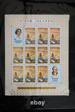 Cook Islands 1960's Mint Stamp Collection