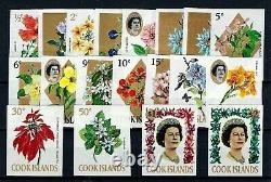 Cook Islands 1967 Imperforate Nº 227a/245a Mnh