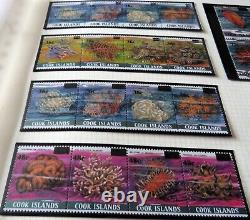 Cook Islands 1983 32 Stamps Various stamps surch Corals & Royalty MNH