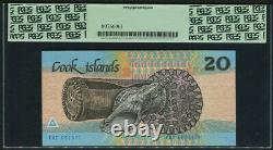 Cook Islands 1987, 20 Dollars, P5a, PCGS 64 UNC